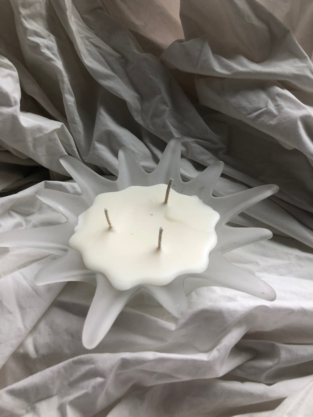 frosted glass starburst catchall